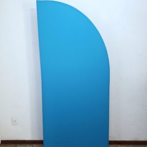 Tecido Azul Turquesa para Painel Meia Lua