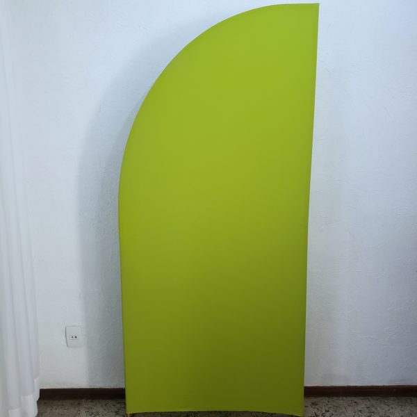 Tecido Verde Pistache para Painel Meia Lua