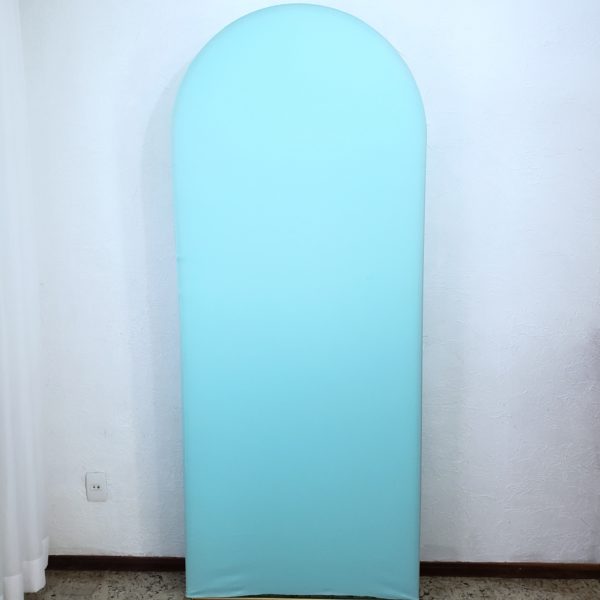 Tecido Verde Água para Painel Romano