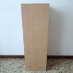 Mesa Cubo Fechado Pedestal Alta