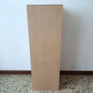 Mesa Cubo Fechado Pedestal Alta