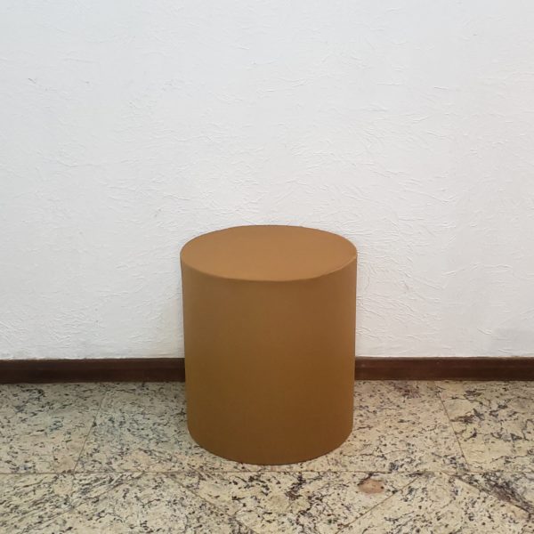 Capa para mesa cilindro PP cor Marrom