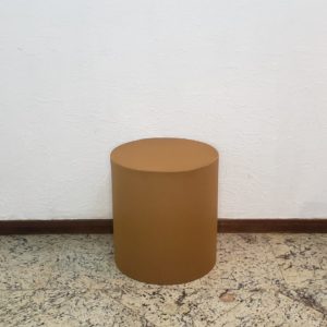 Capa para mesa cilindro PP cor Marrom