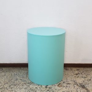 Capa para mesa cilindro M cor Verde Tiffany (Locação)