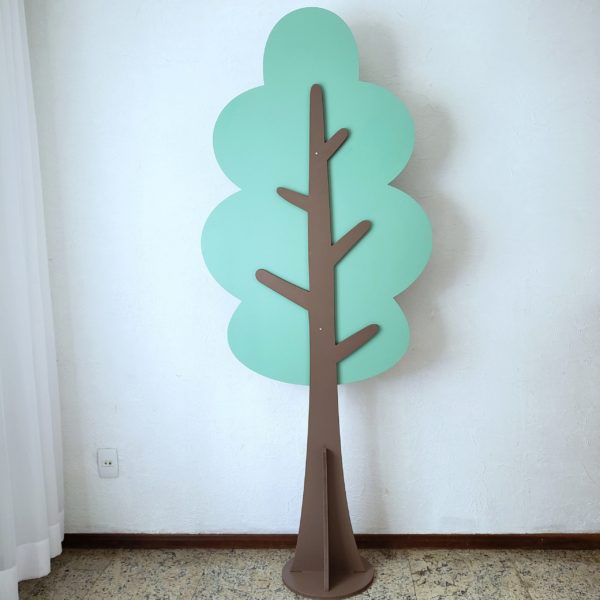 Painel Árvore 2,00 x 0,84 Verde Claro/Verde Escuro Painel Árvore 2,00 x 0,84 Verde Claro/Verde Escuro