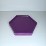 Bandeja hexagonal Roxa