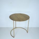 Suporte Doce de ferro Meia Lua Dourado M