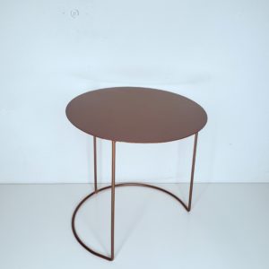 Suporte Doce de ferro Meia Lua Rose Gold M