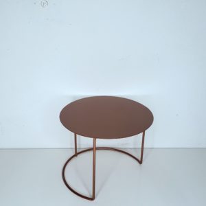 Suporte Doce de ferro Meia Lua Rose Gold P