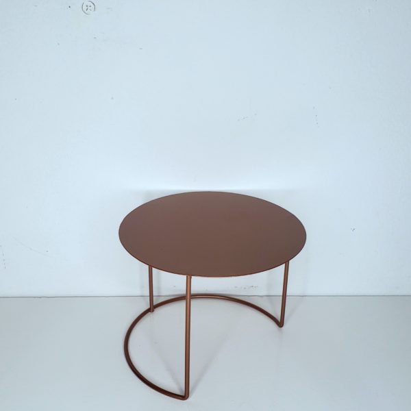 Suporte Doce de ferro Meia Lua Rose Gold P Suporte Doce de ferro Meia Lua Rose Gold P