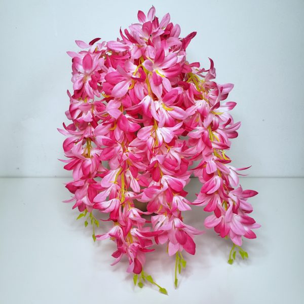 Buquê Flor Artificial Pendente Rosa Mesclado