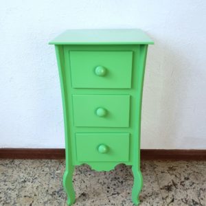 Cômoda P 3 Gavetas cor Verde
