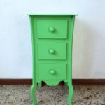 Cômoda P 3 Gavetas cor Verde