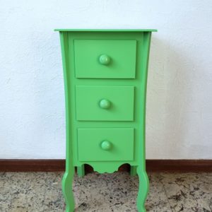 Cômoda P 3 Gavetas cor Verde