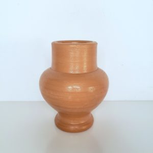 Vasinho Bojudo cerâmica Terracota