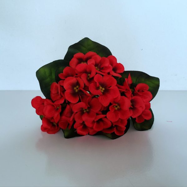 Flor Violeta Vermelha Artificial Flor Violeta Vermelha Artificial