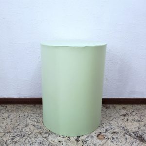 Capa para mesa cilindro M cor Verde Claro