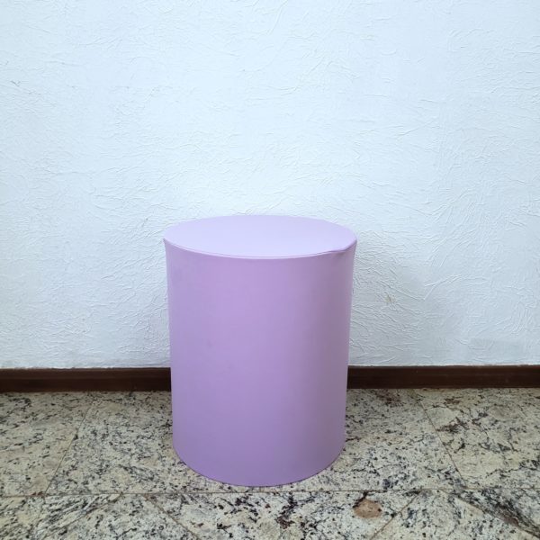 Capa para mesa cilindro P cor Lilás