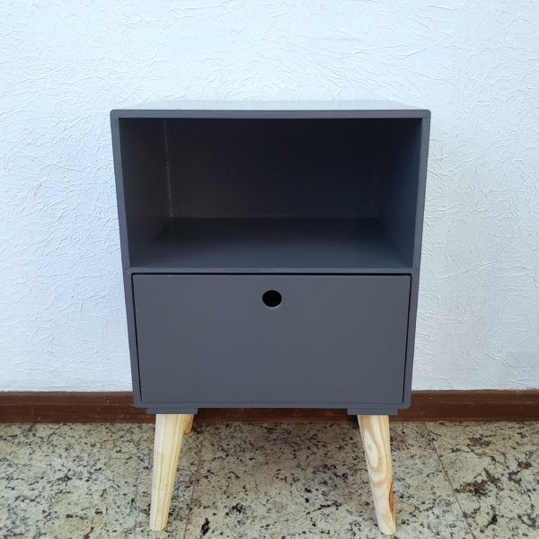 Mesinha Nicho Retrô Cinza