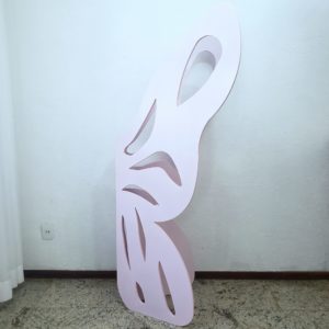 Painel Asa Borboleta Rosa 1,80 Altura