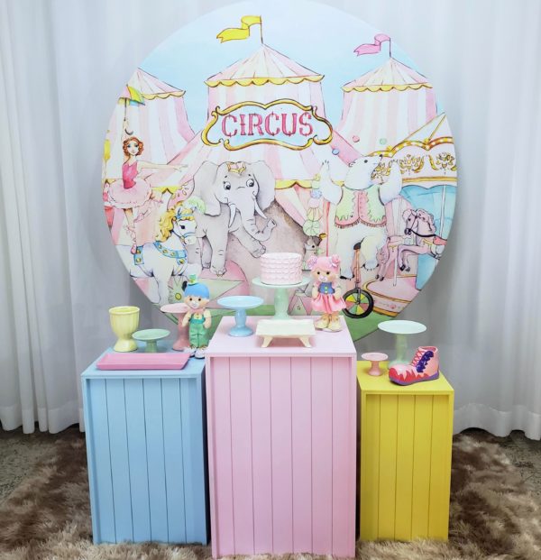 Festa Pocket Circo Rosa P Festa Pocket Circo Rosa P