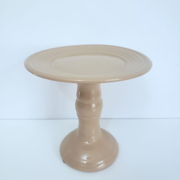 Boleira Cerâmica Alta P cor Amarula Boleira Cerâmica Alta P cor Amarula