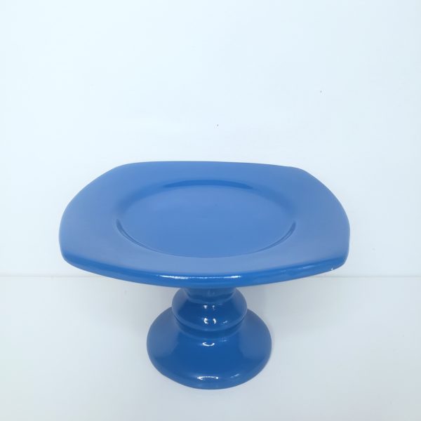 Boleira Mini Cerâmica cor Azul Bic Boleira Mini Cerâmica cor Azul Bic