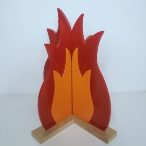 Fogueira Decorativa 34 cm