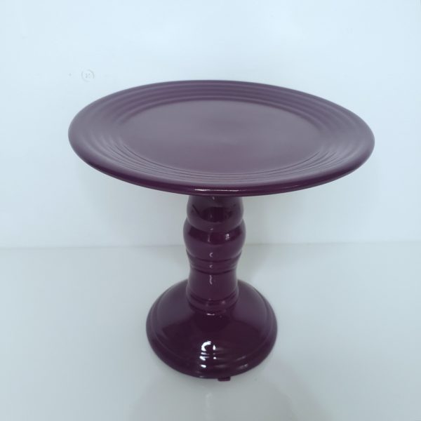 Boleira Cerâmica Alta P cor Roxa