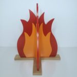 Fogueira Decorativa 34 cm