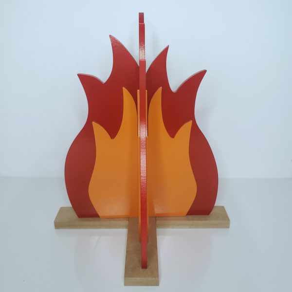 Fogueira Decorativa 34 cm