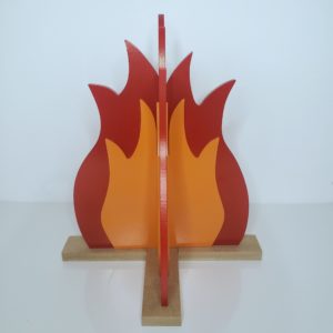 Fogueira Decorativa 34 cm