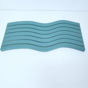 Bandeja Espiral Onda cor Azul Turquesa