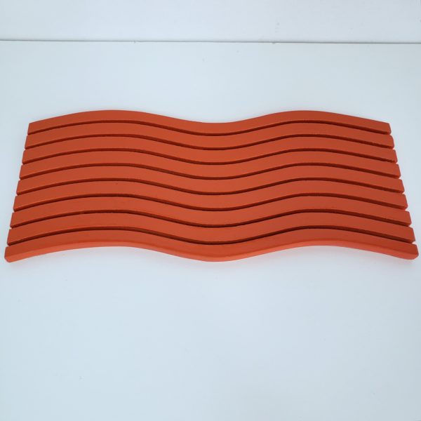 Bandeja Espiral Onda cor Laranja Bandeja Espiral Onda cor Laranja