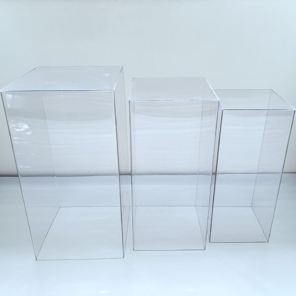 Mesas Cubo Transparente