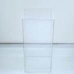 Mesa Cubo Transparente M