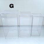Mesa Cubo Transparente G
