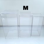 Mesa Cubo Transparente M