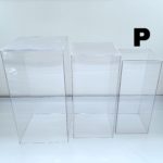 Mesa Cubo Transparente P