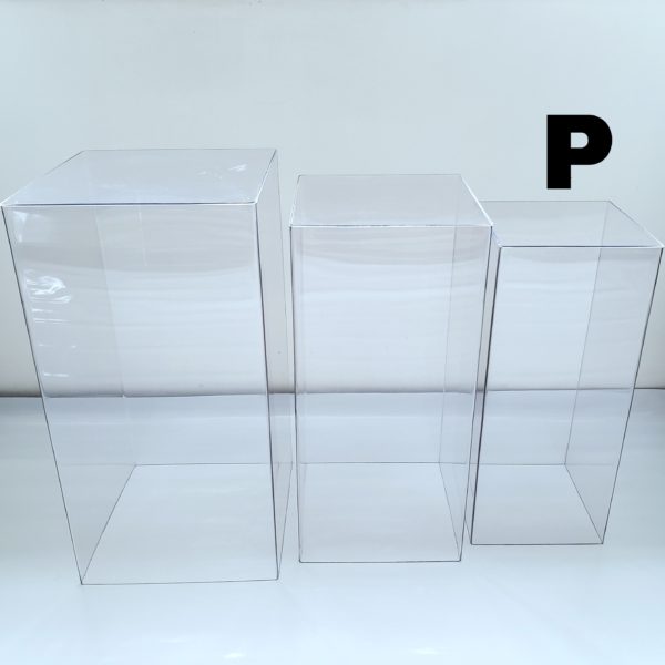 Mesa Cubo Transparente P