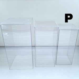 Mesa Cubo Transparente P
