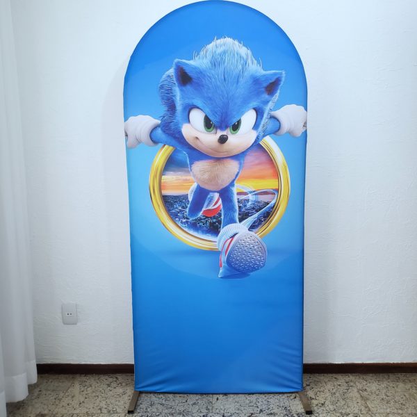 Painel Romano com Tecido Sonic Painel Romano com Tecido Sonic