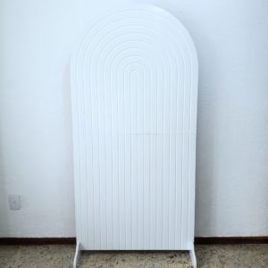 Painel Romano Espiral Desmontável Branco