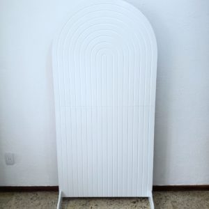 Painel Romano Espiral Desmontável Branco