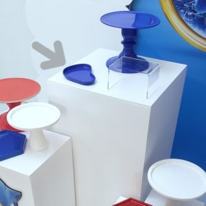 Bandeja Orgânica ABS P cor Azul Bic