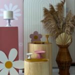 Capim dos Pampas 9 Hastes Marrom