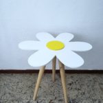Mesa Flor Margarida Branca