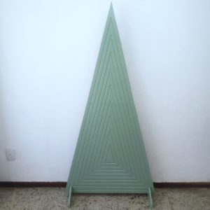 Painel Triangulo Espiral Desmontável Verde Claro