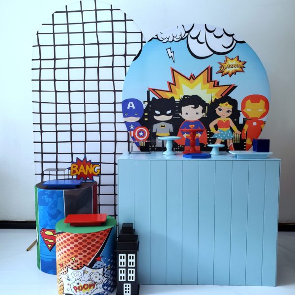 Festa Pocket Super Heróis Baby Moderninha Festa Pocket Super Heróis Baby Moderninha