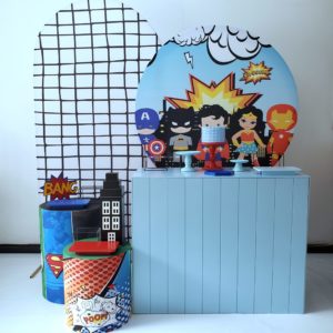 Festa Pocket Super Heróis Baby Moderninha